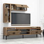 Hanah Home Samba Mueble para TV Nogal
